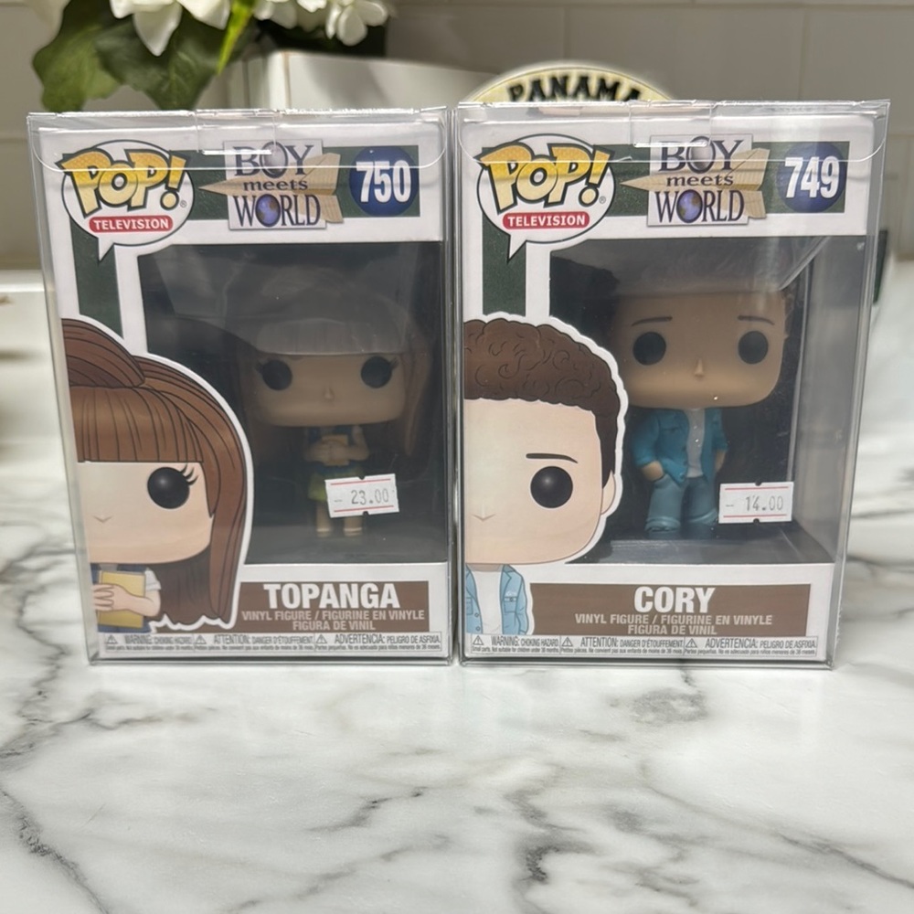 Funko Pop Boy Meets World Figures - Topanga and Cory
